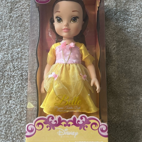 Disney Belle Doll in Yellow and Pink Dress - Picture 2 of 6